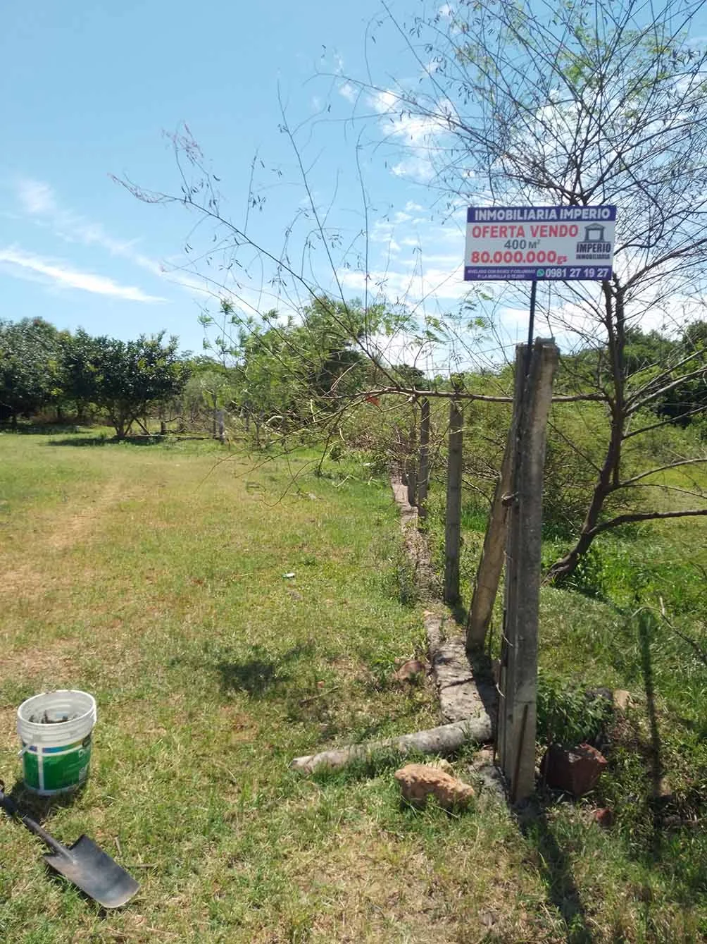 Hermoso Terreno a 7 cuadras del colegio Kennedy,  Capiatá. 